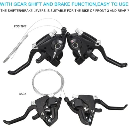 Hot EF51-7 /EF51-8 Mountain Bike Brake Lever Shifter Set Aluminum Alloy 3x7/3x8 Speed Shifter Bike Accessories