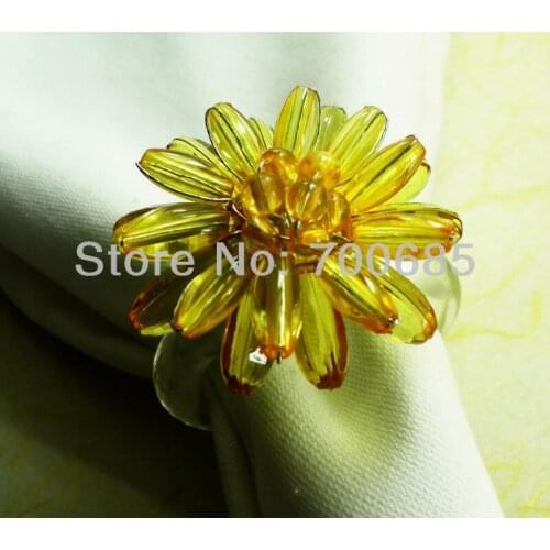 Beaded wedding napkin ring, napkin holder, decoration napkin ring holiday decoration napkin ring