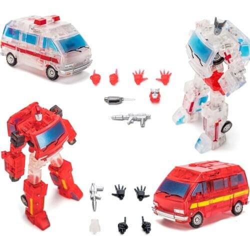 Lensple NEW Newage NA Transformation H7 Ratchet H8 Ironhide G1 Mini Pocket War Action Figure Robot Toys