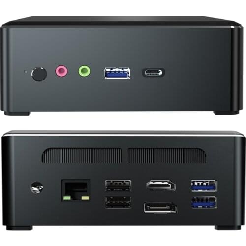 AMD NUC Mini Computer Ryzen R5 3550H R7 2700U Vega Graphic 2*DDR4 M.2 NVMe+2.5'SATA Gaming PC Windows 10 4K HDMI2.0 DP AC WiFi