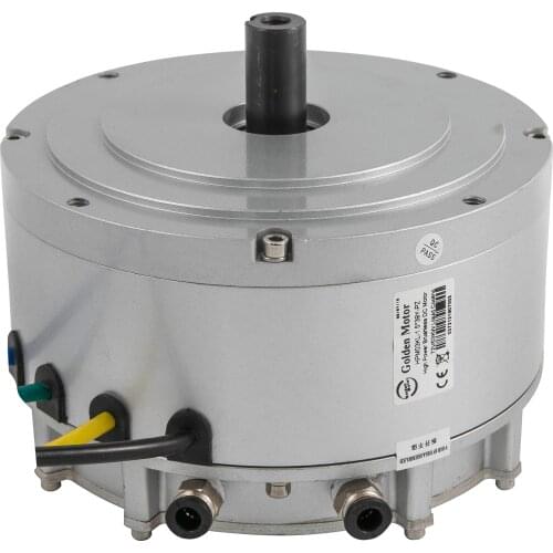 Single seat golf buggies 48V 72V 3KW electric grass cutter motor for dirt bike air cooling