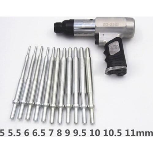 Air Impact Shovel Pneumatic Valve Guide Dismounting Punch Tool Pneumatic Shovel 5/5.5/6/6.5/7/8/9/9.5/10/10.5/11MM Punching