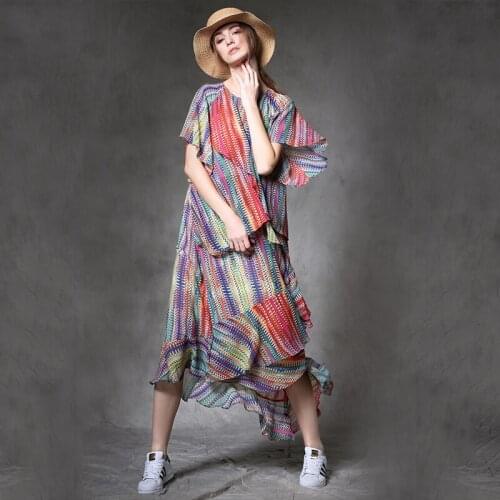 Yuemingfei Summer Chiffon Dresses