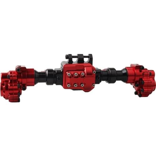 1 Set Aluminum Front Rear Axle Housing For 1:10 -4 RC Car Spare