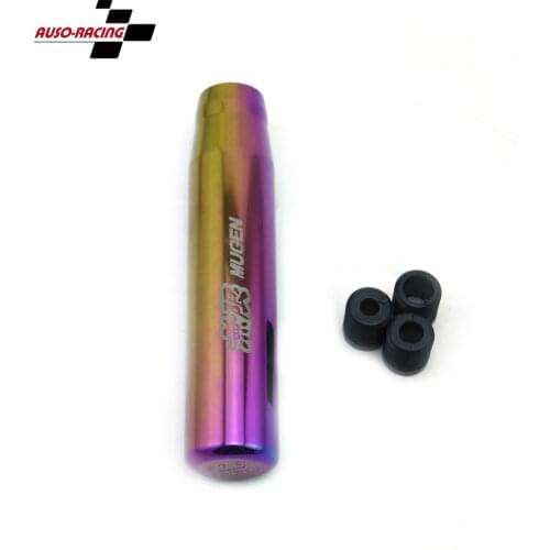 15cm Mugen Gear Shift Knob Stick Manual Transmission Universal Car Aluminum Extended Mugen Gear Shifter Gear Head Knob