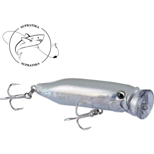 3D Eyes Anti-Corrosion Bionic Plastic Fishing Bait 70mm/9.4g Artificial TopWater Popper Freshwater Fishing Lure Hard Bait