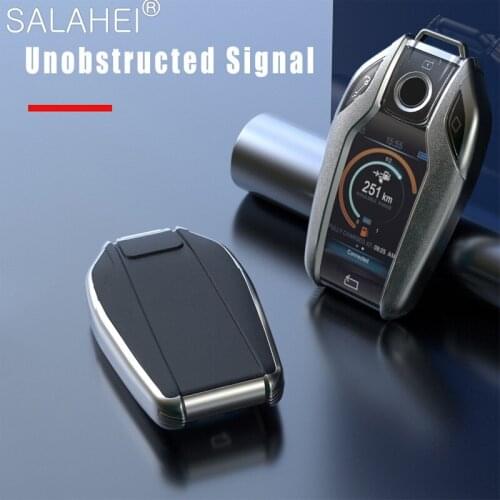 TPU Car LED Display Key Case Cover Protector Shell For BMW 5 7 series G11 G12 G30 G31 G32 i8 I12 I15 G01 X3 G02 X4 G05 X5 G07 X7