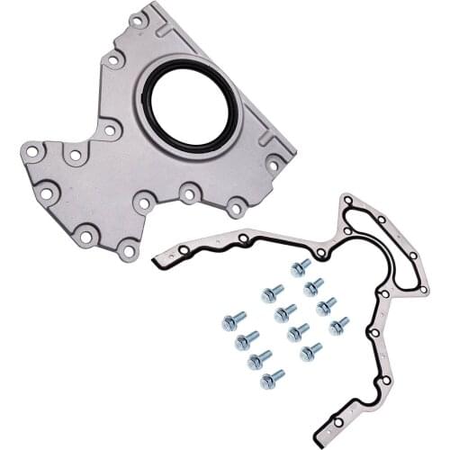 Rear Main Seal Cover Kit For Chevy GMC 4.8 5.3 6.0 6.2L 12633579 12639250 New