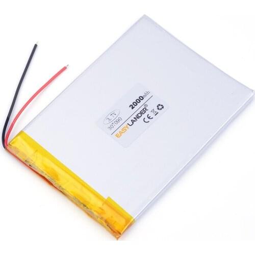Lithium polymer Battery 307090 with Protection Board compatible For Tablet PC CUBE U25GT Li polymer battery
