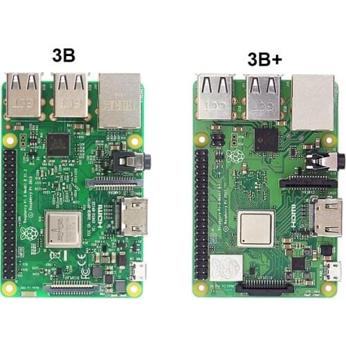 Original Raspberry Pi 3 Model B Plus/Raspberry 3 Model B Board 1.4GHz 64-bit Quad-core ARM Cortex-A53 CPU with WiFi & Bluetooth