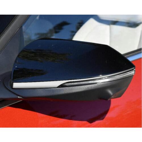 Car stainless steel Rear View Side Mirror Cover Trim Strip Accessories for Hyundai Elantra CN7 2020 2021