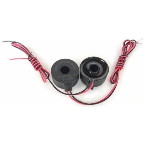 NEW 5PCS 0 ~ 60A AC Micro current transformer 10A / 10mA