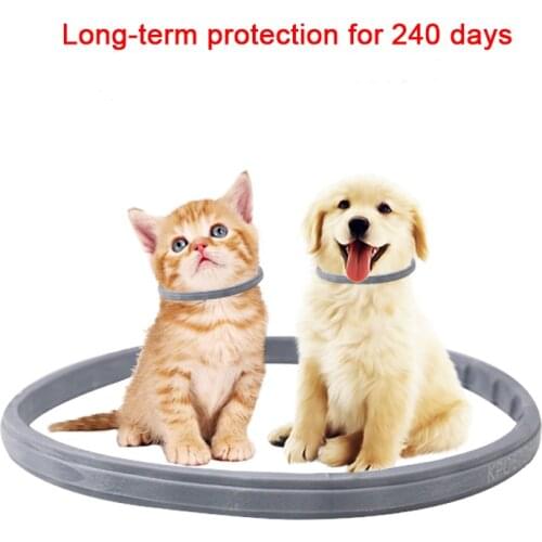Dog Collar Anti Flea Cat Collar 8 Months Protection Pet Collar Anti Ticks,Insect,Mosquitoes Pet Accessories Support Custom