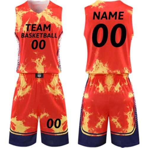 Kids Adult Basketball Uniform Women & Men Basketball Jersey Child Kit Training Basketball Shirt & Shorts Sports Suit Plus Size