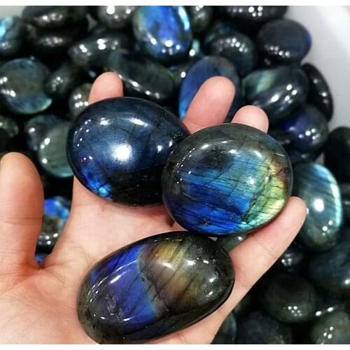 Natural Moonstone Pendant elongated stone large original stone handle color Moonstone bare stone