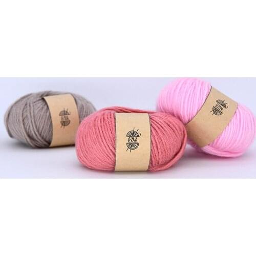 Hand knitted coarse mohair wool hat scarf hand knitted wool