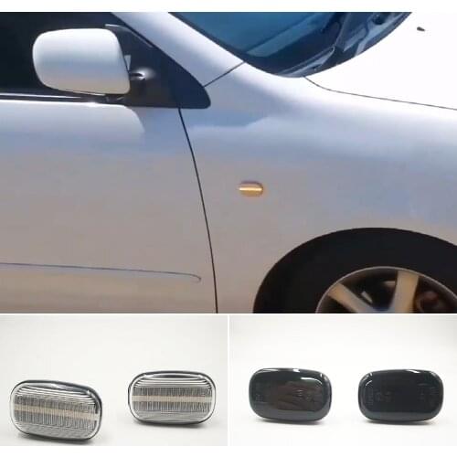 Led Dynamic Side Marker Turn Signal Lights For Toyota Corolla Celica Caldina Camry Hilux Probox Fielder Avensis RAV4 Prius Runx