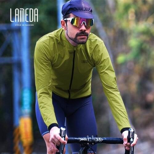 LAMEDA spring and summer cycling windbreaker mens cycling wear long-sleeved mountain road bike cycling jacket jacket