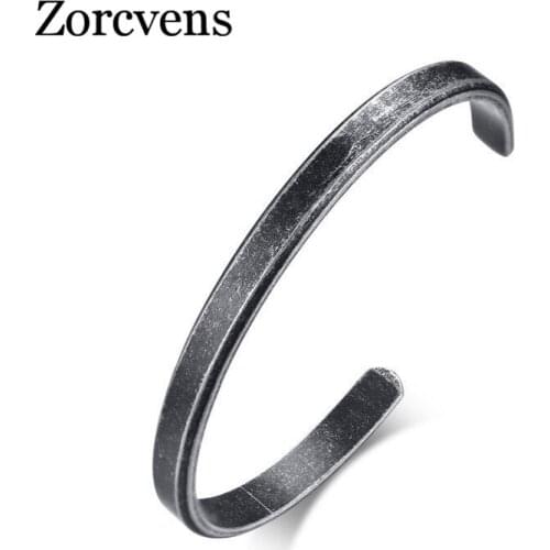 Modyle Vintage Viking Cuff Bracelet & Bangle Retro Silver Color Stainless Steel Bracelets For Women Men Pulseras Accessories