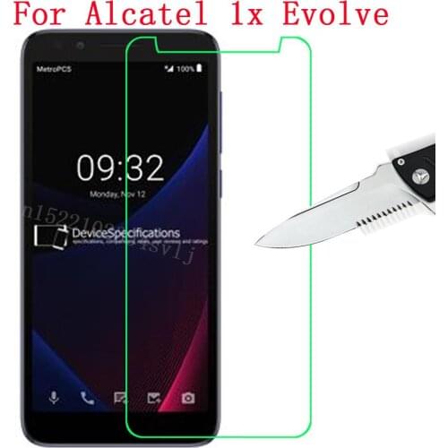 Tempered Glass For Alcatel 1X Evolve 5024Y 5024K 5024 D Y 5.5" Screen Protector 9H For Alcatel1X Evolve Phone Clear Film