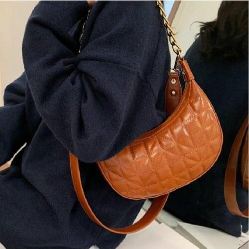 GOPLUS Women Shoulder bag Vintage Crossbody bags Fashion Chains handbag Hobos 2020 new