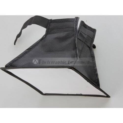 10PCS 15x17cm Flash Diffuser Softbox Mini Softbox for Canon 580EX II 580EX 430EX for Nikon Photo Studio Accessories
