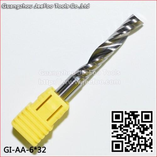 6*32 AA seriesOne Flute Engraving Tool Bits,Spiral Drill Bits,End Milling Cutter,Tungsten Cutting Tools
