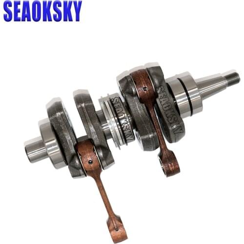 61N-11400-00 69P-11400-00 Crankshaft Assy For YAMAHA 25HP 30HP Boat Motor 2 Stroke 61N-11400 61N 69P