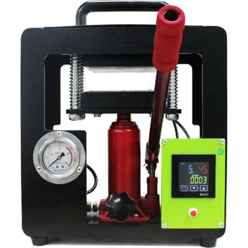 7 Ton Heat Press Rosin Press Inlay Stamps Rosin Press Plates Kit Rosin Cage Touchscreen