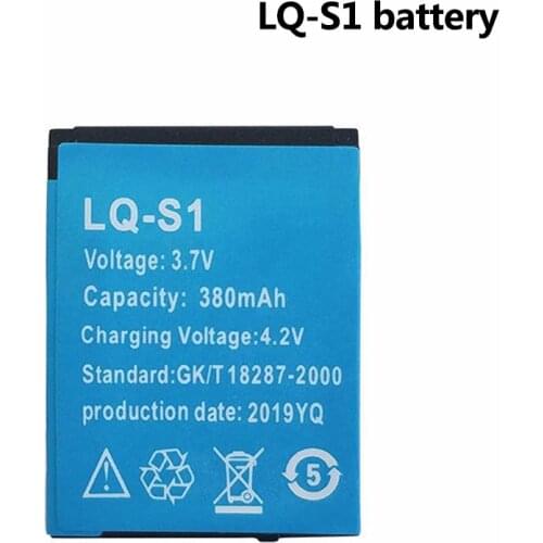 High Quality 3.7V 380mAh Smart Watch Battery LQ-S1 Rechargeable Lithium Battery For HLX-S1 QW09 DZ09 W8 A1 V8 X6 SmartWatch Cell