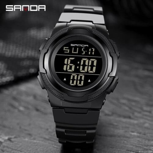 BASID Top Brand Luxury Mens Sports Watch Waterproof Electronic Digital Clocks Fitness Wrist Watches Male For Gifts Christmas