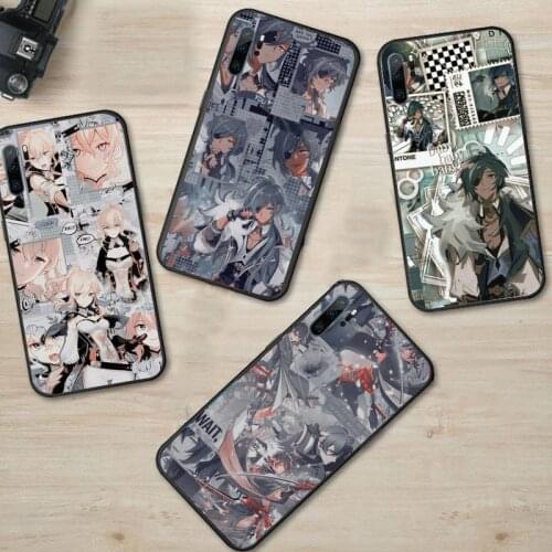 Genshin impact poster fashion design Phone Case For Huawei Mate 9 10 20 Pro lite 20x nova 3e P10 plus P20 Pro Honor10 lite