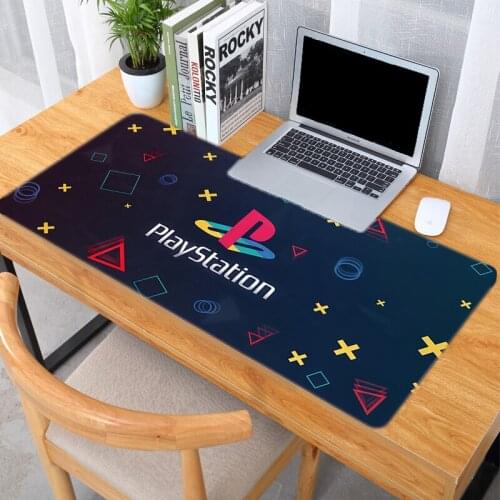 Psp Full Gamer Pc Table Pad Sony Anime Mouse Pad Cute Led Mat Gaming Computer Desk Accessories Large Mousepad Rgb Deskpad Mice