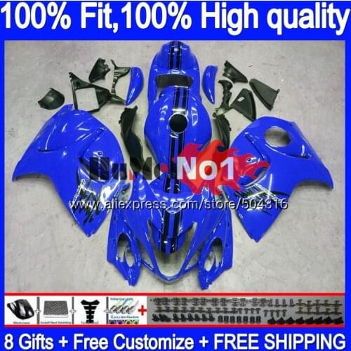 Injection For SUZUKI Hayabusa GSXR 1300 GSXR-1300 Gloss blue 29MC.135 GSXR1300 2008 2009 2010 2011 2012 08 09 10 11 12 Fairing
