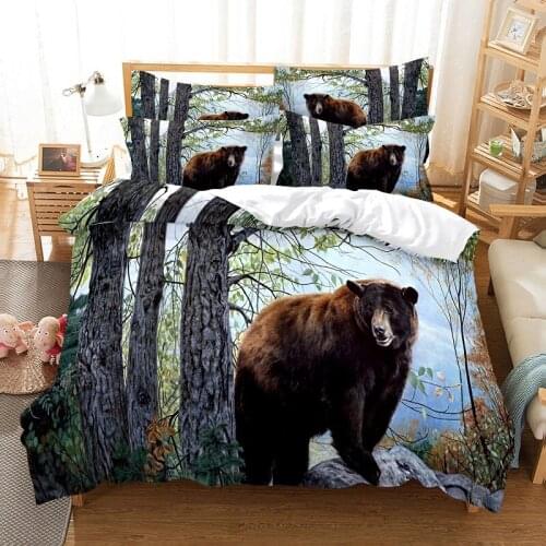 Bedding set duvet cover set 3d bedding digital printing bed linen queen size bedding set fashion design