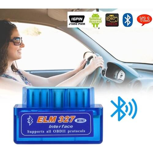 LEEPEE Scanner ELM327 Bluetooth V2.1 / V1.5 OBD2 Car Diagnostic Tool For OBDII Protocol For Android/Symbian Code Readers