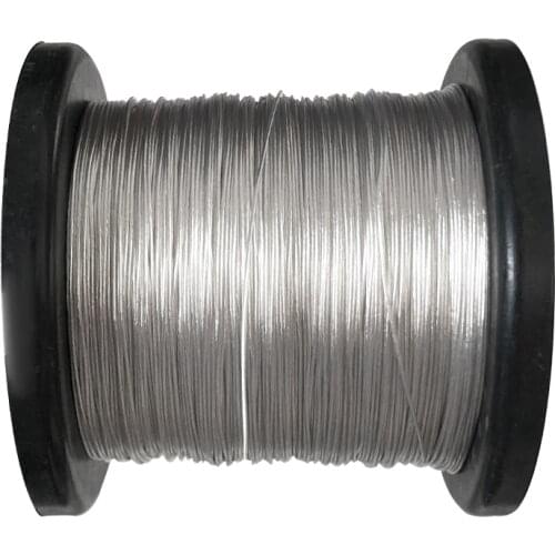 Copper-plated silver 19 core + bulletproof wire OD:0.9MM 10meters