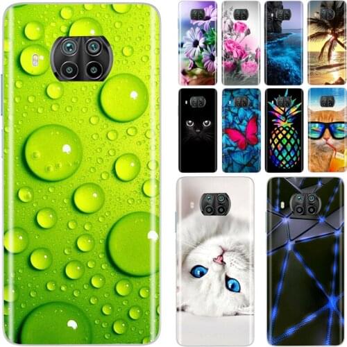 Fashion Case For Xiaomi Mi 10T lite Case Mi 10 Lite 10T Pro Silicon Back Cover Phone Case For Xiaomi Mi Note 10 lite Case Coque