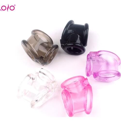 OLO Male Chastity Device Penis Rings Delay Ejaculation Cock Rings Adult Games секс Toys for Men Erotic Adult секс Products