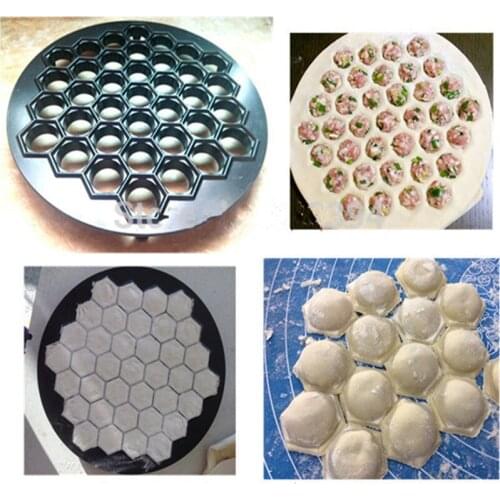 New dumpling mold maker home use kitchen dough press 37 holes jiaozi making machine ZF