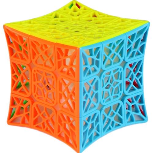 [Picube]QiYi DNA concave 3x3 Stickerless Speed Cube Puzzletoys for children boys DNA 3x3x3 Stickerless Cube boys toys