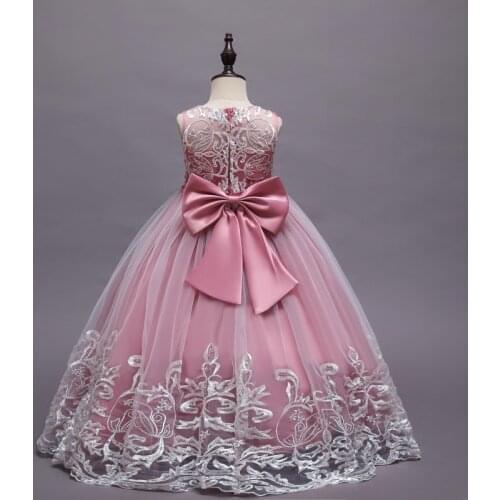 Summer Flower Girls Bridesmaid Dress Pageant Kids Dresses For Girls 3-10 Years Clothes Princesss Girls Dresses for Wedding Prom