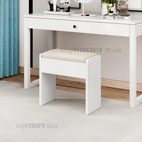 Net Red Stool Household Small Bench Modern Simple Lazy Cute Makeup Chair Girls Bedroom Dressing Table Bench