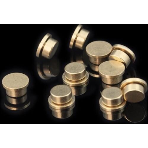 Nail Art/Jewelry Idling Swivel Bearing 4*5*2.5mm / 8*10*2.5mm Jewelry Ring Mobile Phone DIY Bearing Copper-clad Plate