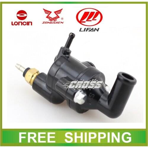 Loncin zongshen lifan cg 150cc 250cc thermostat housing switch temperature control dirt bike atv quad accessories free shipping