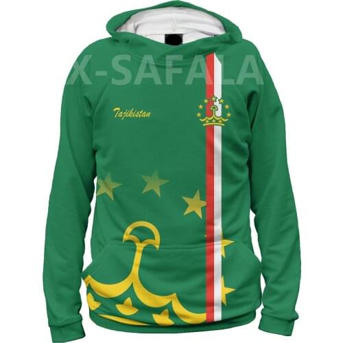 Love Tajikistan Soviet 3D All Over Printed Hoodie Man Women Harajuku Outwear Zipper Pullover Sweatshirt Casual Tracksuit