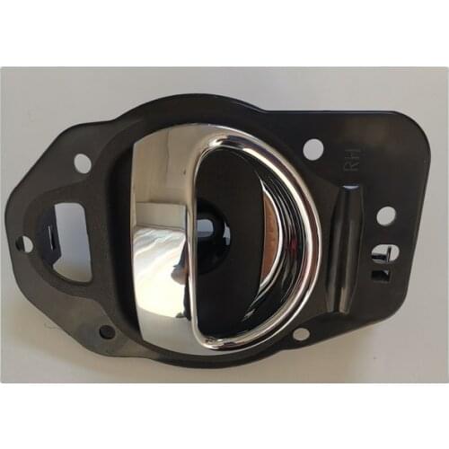 Car Inner Inside Interior door handle LH & RH chrome lever black housing for Chevry HHR 2006-2011