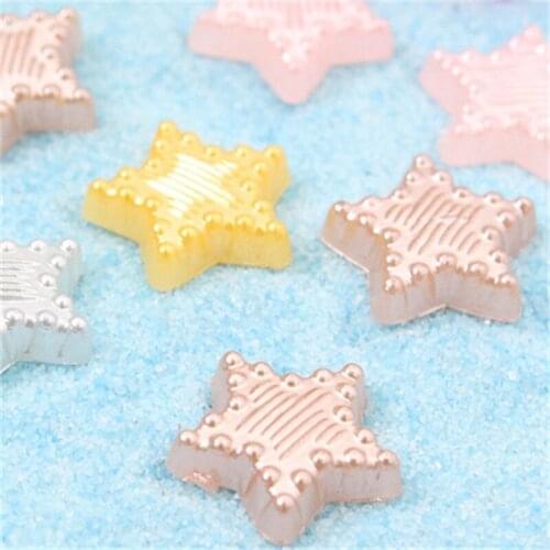 Pearl Mini Starfish Decorations Mobile Phone Case Ocean Landscape Micro Landscape DIY Jewelry Accessories