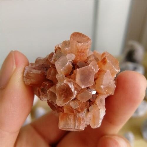 25-40MM Wholesale Price 100% Natural Aragonite Crystal Cluster Rare Rough Mineral natural stones and minerals crystals