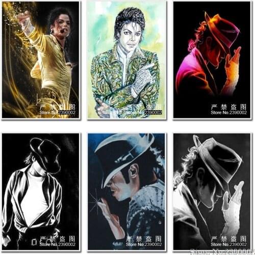 5D DIY Diamond Painting Michael Jackson Home Decoration Cross Stitch Full Rhinestone Decoration Dimond Mosaic Embroidery